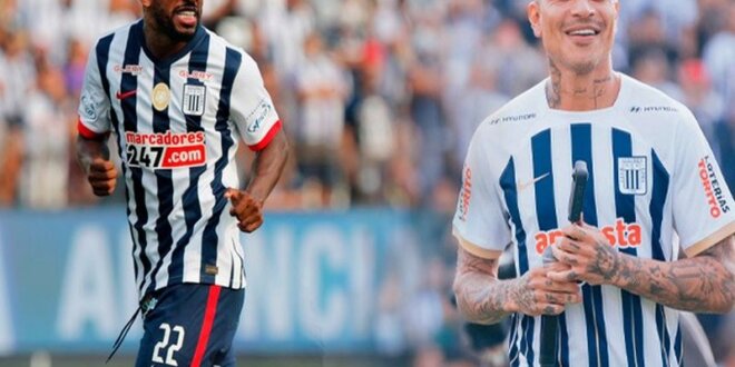 Jefferson Farfán y Paolo Guerrero.