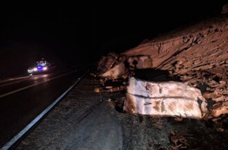 Accidente en la Quebrada del Toro.