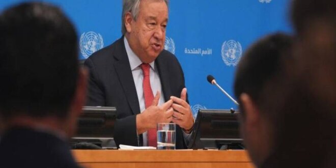 El secretario general de la ONU también tomó nota de las posiciones del presidente venezolano sobre la situación.