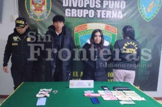 Los detenidos estaban encargados del negocio.