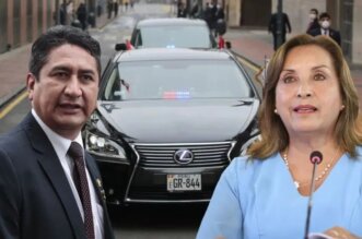 Dina Boluarte dice que Vladimir Cerrón "nunca se subió" a los vehículos presidenciales para fugarse