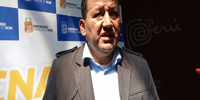 Wilfredo Espinoza Chávez, presidente de la Cámara Regional de Turismo de Tacna (Caretur).