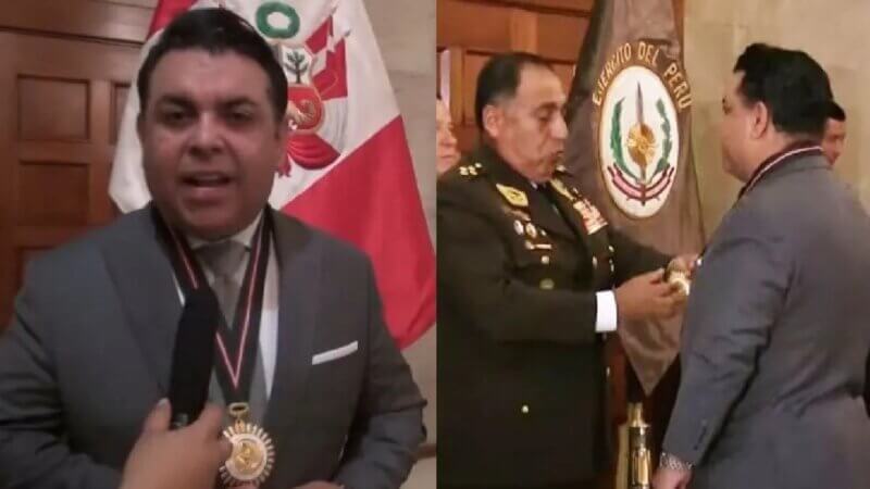 Ejército del Perú retiró medalla a Andrés Hurtado por "quebrantar los valores éticos y morales"