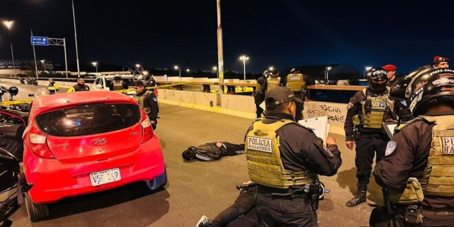 Fueron capturados en el puente Chilina.