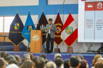 Audiencia pública se realizó en coliseo del Colegio Militar "Francisco Bolognesi".