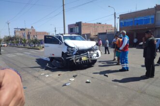 Alcalde Zavala herido tras violento choque vehicular