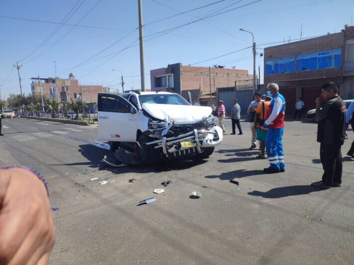 Alcalde Zavala herido tras violento choque vehicular