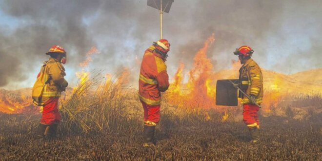 20 incendios forestales combatidos a la fecha