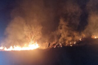 Infierno en Huerta Huaraya por incendio