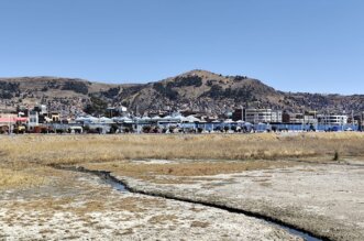 El Titicaca perdió 58 cm en 5 meses