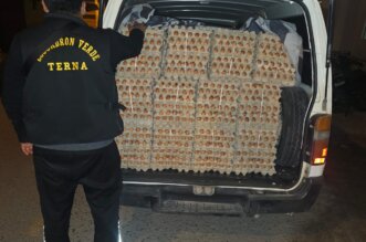 Incautan combi con huevos de contrabando por S/ 23 mil