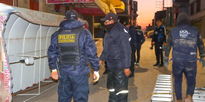 Sigue la invasión en el jirón Moquegua