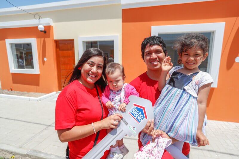 Destinan más de 240 bonos Techo Propio a Tacna y Moquegua