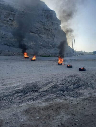 Inician protesta en Valle de Tambo.