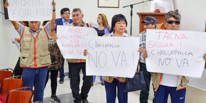 Habrá paro de 48 horas en rechazo a ampliación de penal Challapalca