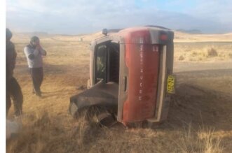 Vieron la muerte en violento choque