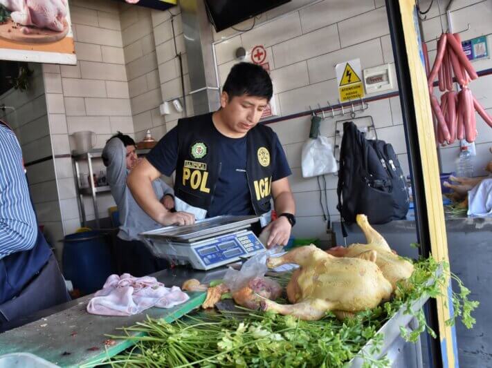 Decomisan balanzas adulteradas en Avelino