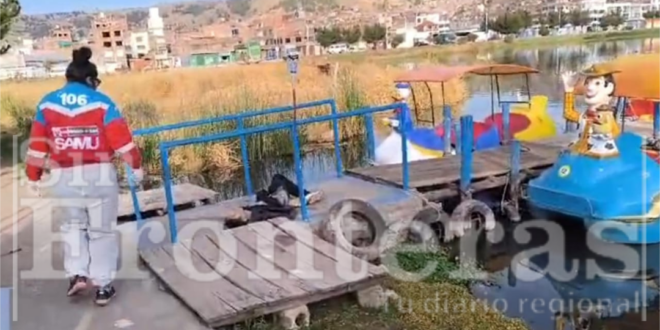 Puno. Hallan a varón de unos 23 años muerto en el Puerto Muelle de Puno.