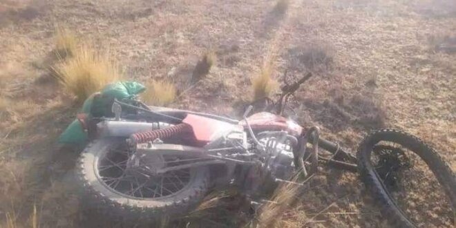 Menor resulta herido en aparatoso accidente