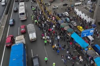 Paro de transportistas.