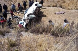 Un muerto y heridos dejó aparatoso accidente