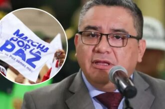 Ministro del Interior anuncia 'marcha por la paz' para "luchar contra la delincuencia"