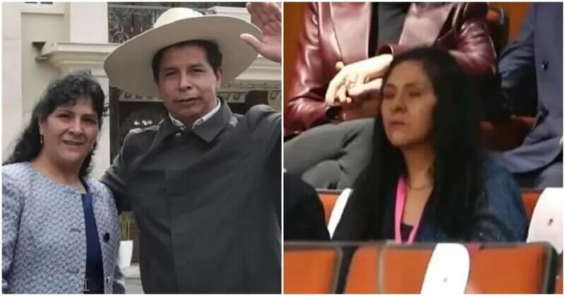 Esposa de Pedro Castillo, Lilia Paredes, reaparece en juramentación de la presidenta de México