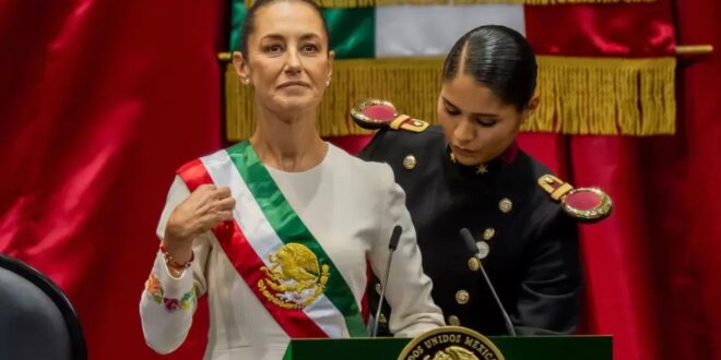 Claudia Sheinbaum asumió como la primera mujer presidenta de México: "Es tiempo de las mujeres"