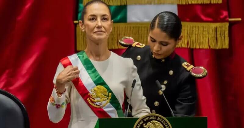 Claudia Sheinbaum asumió como la primera mujer presidenta de México: "Es tiempo de las mujeres"