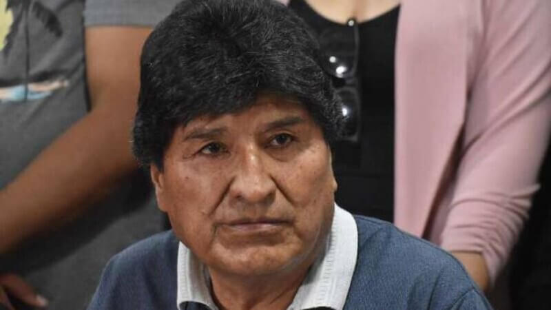 Evo Morales.