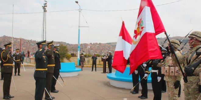 Ceremonia por Miguel Grau.