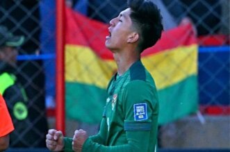 Golazo boliviano Foto: AFP