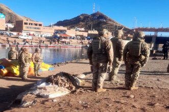 La frontera entre Perú y Bolivia fue militarizada.