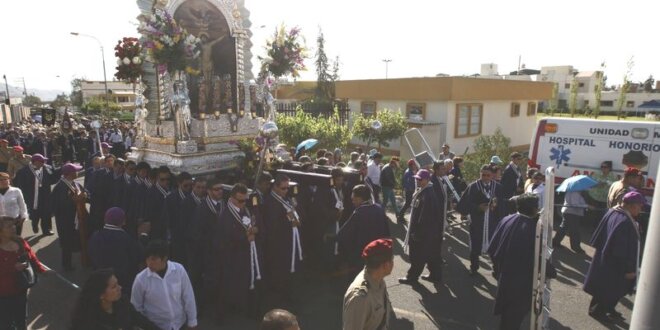 Sagrada imagen visita esta tarde los hospitales.