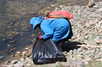 SE CUMPLE CON LA SEGUNDA JORNADA DE LIMPIEZA EN LAS ORILLA DEL RIO EN SAN ANTÓN