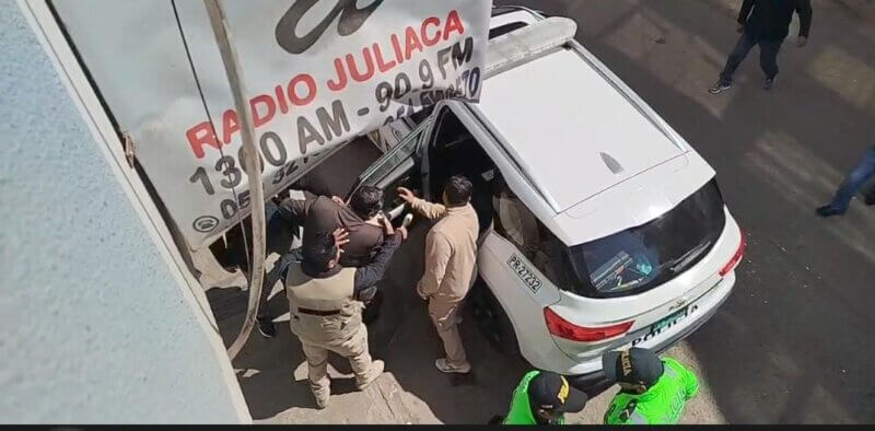 Protesta en Juliaca: Dirigentes exigen respuestas a congresistas de Puno por su incapacidad en la gestión regional