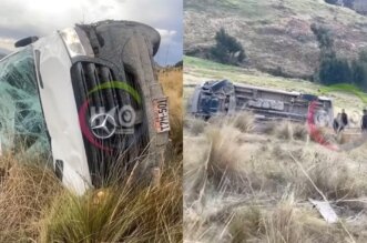 Un militar fallecido y cuatro heridos deja accidente de tránsito en la sierra de La Libertad