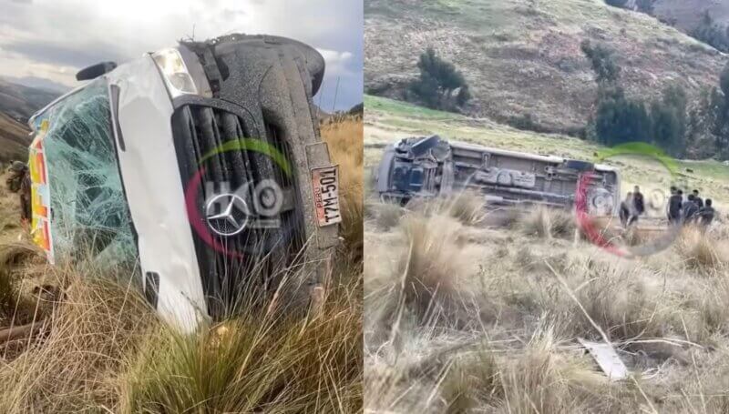 Un militar fallecido y cuatro heridos deja accidente de tránsito en la sierra de La Libertad