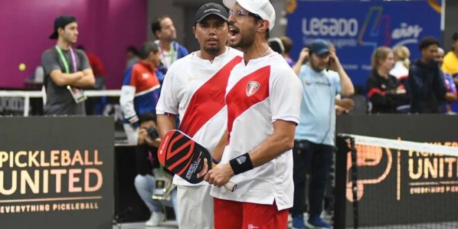 Perú subcampeón de la Copa Mundial de Pickleball.