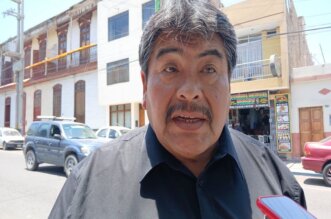 Fausto Laqui, dirigente de la Federación de Taxistas de Tacna.