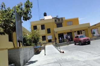 Llegó hasta el hospital Goyeneche.