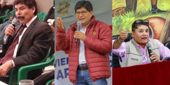 Los candidatos de siempre buscan ser elegidos el 202