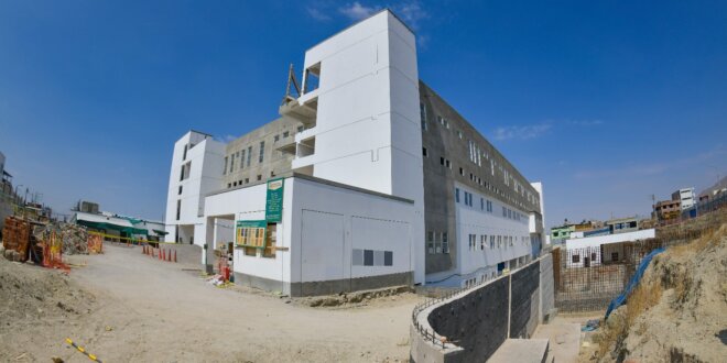 Observan elaboración de saldo de obra de hospital