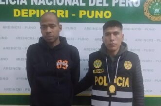 Extranjero es detenido por robo de un celular