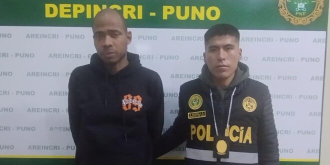 Extranjero es detenido por robo de un celular