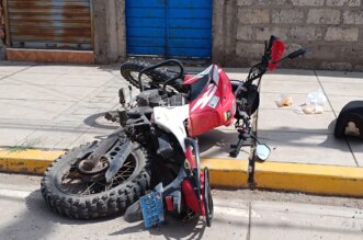 Motociclista fallece tras un accidente