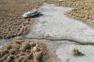 Récord histórico en descenso del lago