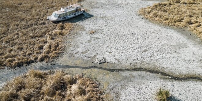 Récord histórico en descenso del lago