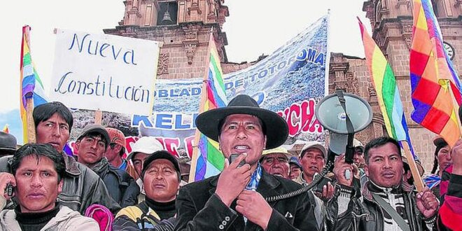 Amnistía libraría a Aduviri y otros líderes