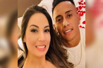 Pamela López y Cristian Cueva.